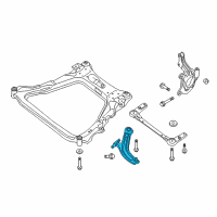 OEM Nissan Rogue Link Complete-Transverse, Rh Diagram - 54500-4CU0A