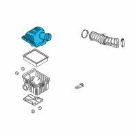 OEM Ford Top Cover Diagram - 4L5Z-9661-BA