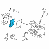 OEM 2015 Ford Special Service Police Sedan PCM Diagram - CV6Z-12A650-CANP