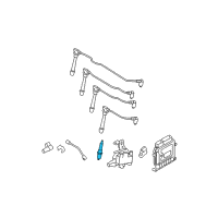 OEM 2010 Hyundai Elantra Plug Assembly-Spark Diagram - 18839-11051