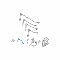 OEM Kia Spectra Sensor-Knock Diagram - 3925023900