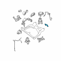 OEM 2014 Nissan Quest Stay-Engine Mounting, Rear Diagram - 11337-JP00C