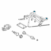 OEM 2021 BMW 230i xDrive Rubber Mounting Rear Diagram - 33-31-6-792-510