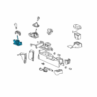 OEM 2005 Saturn Ion Shifter Diagram - 15835451