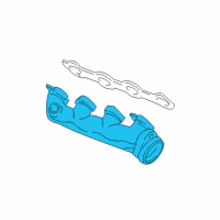 OEM 1999 Ford Expedition Manifold Diagram - XL3Z-9431-BA