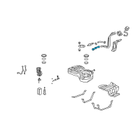 OEM 2009 Honda CR-V Tube, Filler Neck Diagram - 17651-SWA-A01