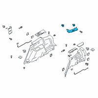 OEM 2020 Kia Telluride Pad U Diagram - 85855S9000GYT