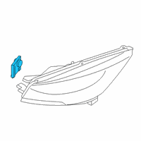 OEM 2020 Lincoln Corsair Top Cover Bolt Diagram - -W708617-S450B