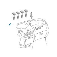OEM 2016 Toyota Prius C Crankshaft Sensor Diagram - 90919-05087