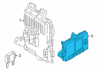 OEM Hyundai UNIT ASSY-IBU Diagram - 95400-GI100