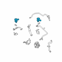 OEM 2011 Cadillac SRX Valve Diagram - 12793759