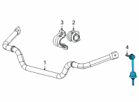 OEM Jeep Grand Wagoneer LINK-STABILIZER BAR Diagram - 68586251AA