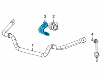 OEM Jeep Wagoneer STABILIZER BAR BUSHING Diagram - 68455364AB