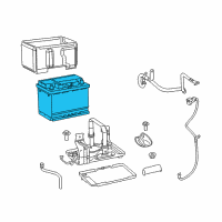 OEM Dodge Dart Battery-Storage Diagram - BBH5F001AA