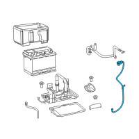 OEM Jeep Wiring-Battery Negative Diagram - 68479541AA