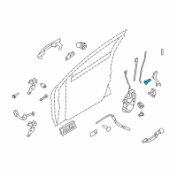 OEM Ford Escape Lower Mount Screw Diagram - -W703283-S900