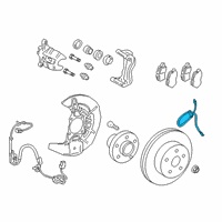 OEM Lexus RX350L Hose, Flexible Diagram - 90947-02H50