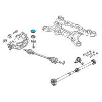 OEM 2012 Dodge Charger Shield-Dust Shield Diagram - 4578296AA