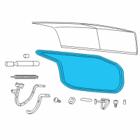 OEM 2020 Chrysler 300 W/STRIP-DECKLID Diagram - 68040030AG