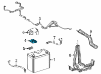 OEM 2020 Toyota Mirai Junction Block Diagram - 82620-30340