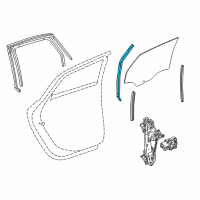 OEM 2012 Buick Verano Guide Channel Diagram - 13270602