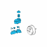 OEM 2006 Toyota Camry Master Cylinder Diagram - 47201-06140