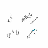 OEM 2002 Toyota Highlander Joint Assembly Diagram - 45230-48041