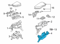 OEM Lexus NX350 COVER, RELAY BLOCK Diagram - 82663-78040