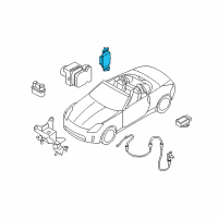 OEM 2008 Nissan 350Z Anti Skid Actuator Assembly Diagram - 47850-EV07B