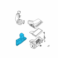 OEM Ford Mustang Inlet Duct Diagram - FR3Z-9F763-B