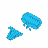 OEM Kia Spectra Lamp-HMSTOP Diagram - 0K2DJ51580
