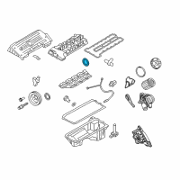 OEM 2009 BMW X6 Shaft Seal Diagram - 11-11-7-584-398