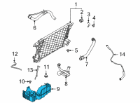 OEM 2020 Ford F-250 Super Duty Reservoir Diagram - LC3Z-9600-F