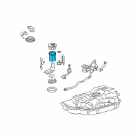 OEM Toyota Avalon Filter Diagram - 23300-0A020