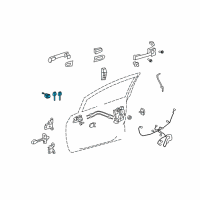 OEM 2008 Scion xD Cylinder & Keys Diagram - 69052-52360