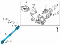 OEM Kia Niro EV Joint Assembly-STRG Diagram - 56400G5100
