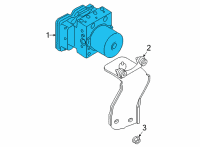 OEM Kia Seltos Hydraulic Unit Assembly Diagram - 58910Q5100