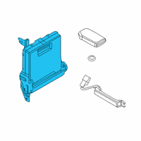 OEM 2022 Kia Forte UNIT ASSY-IBU Diagram - 954A0M7600