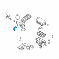 OEM 2014 Kia Forte Koup Tube-Branch Diagram - 28192A2500