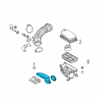 OEM Kia Duct-Air Diagram - 28210A2550