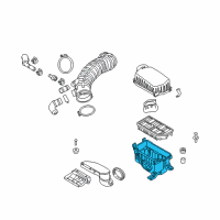 OEM 2016 Kia Forte5 Body-Air Cleaner Diagram - 28112A2550