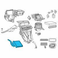 OEM 2020 Ram ProMaster City Core-Heater Diagram - 68241596AA