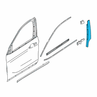 OEM 2020 BMW X2 Cover, Column B, Door, Front Right Diagram - 51-33-7-420-828