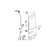 OEM Dodge Sprinter 2500 Door-Door Diagram - 68006470AA