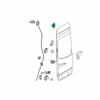 OEM Dodge Sprinter 3500 Latch Diagram - 68006469AA