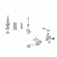 OEM 2003 Honda Element Bush, Rear Arm (Lower) (Outer) Diagram - 52365-S6M-004