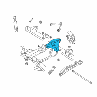 OEM 2008 Chrysler Aspen Lower Control Arm Left Diagram - 52855529AC