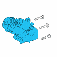 OEM 2020 Cadillac CT6 Starter Diagram - 12686235