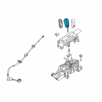 OEM 2012 Ford F-150 Shift Knob Diagram - BL3Z-7213-CA