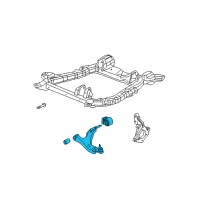 OEM Saturn Lower Control Arm Diagram - 15782684